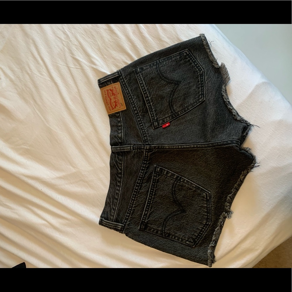 Levi’s 501 shorts black/grey